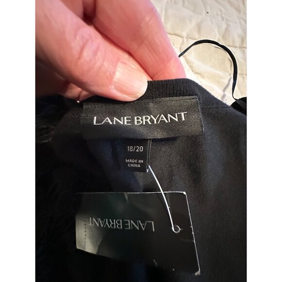 Lane Bryant Embroidered Stretch Knit Sweater Tunic Plus 18/20 Whimsigoth NWT - Picture 3 of 15